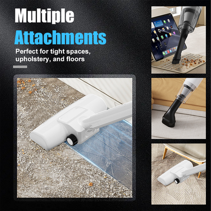 Leistungsstarker kabelloser 2-in-1-Staubsauger