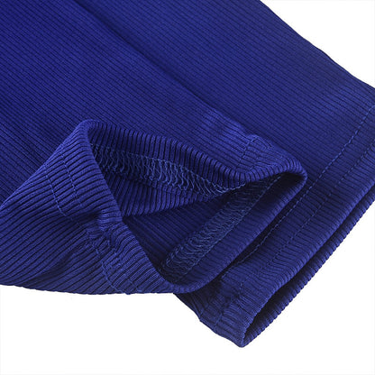 🔥🩱Einfarbiger nahtloser Jumpsuit mit halbem Reißverschluss