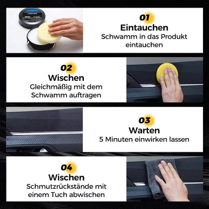 🧼 KAUFEN 3 ERHALTEN 2! ✨ Reinigungs- & Pflegecreme für Leder - Tiefenreinigung mit Natürlichen Ölen für Möbel, Autositze & Accessoires 🛋️🌟