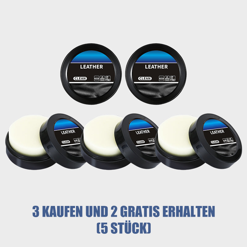 🧼 KAUFEN 3 ERHALTEN 2! ✨ Reinigungs- & Pflegecreme für Leder - Tiefenreinigung mit Natürlichen Ölen für Möbel, Autositze & Accessoires 🛋️🌟