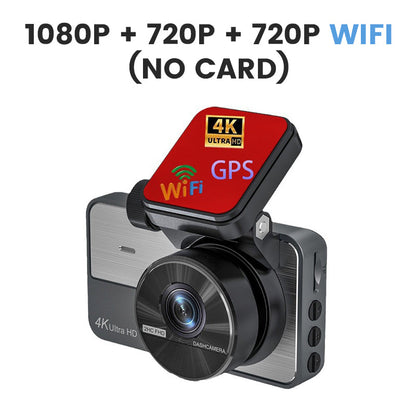 🔥Black-Friday-Mega-Angebot – 50 % Rabatt!🔥4K Ultra HD Dashcam mit Nachtsicht & WLAN - Loop-Aufnahme und Parkmodus