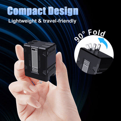 2-Port Retractable Fast Charger