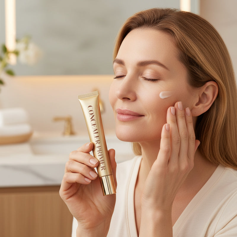 🖤Black Friday Offers⚡Natural Glow Brightening Concealer Primer