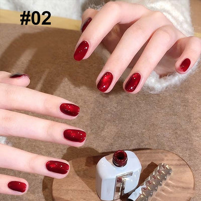 ✨💅 Nagellack Glitzerndes Katzenauge