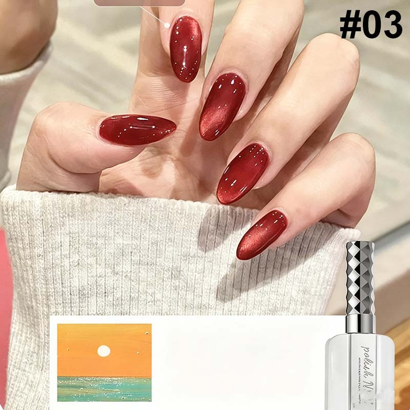 ✨💅 Nagellack Glitzerndes Katzenauge