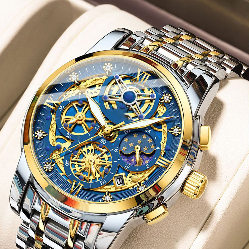 ⌚2025 Skelettierte Herrenuhr - Modische Armbanduhr 💎