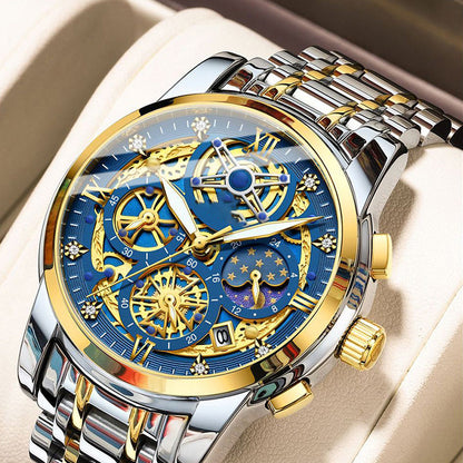 ⌚2025 Skelettierte Herrenuhr - Modische Armbanduhr 💎