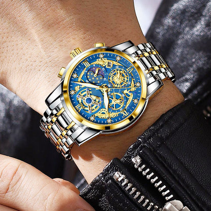 ⌚2025 Skelettierte Herrenuhr - Modische Armbanduhr 💎