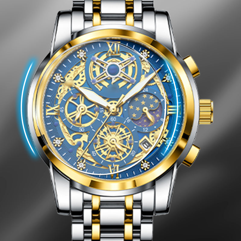 ⌚2025 Skelettierte Herrenuhr - Modische Armbanduhr 💎