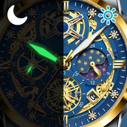 ⌚2025 Skelettierte Herrenuhr - Modische Armbanduhr 💎