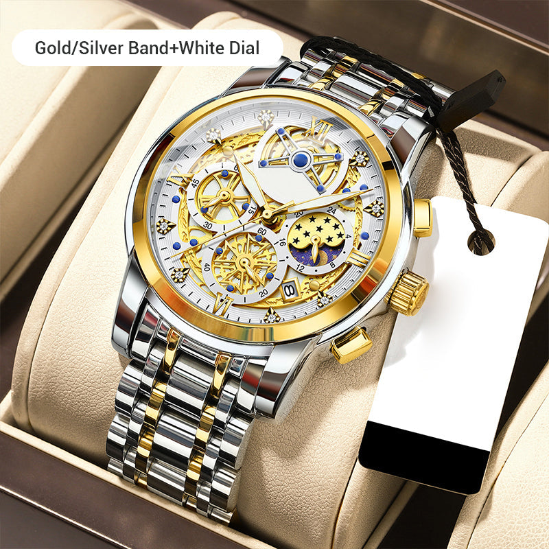 ⌚2025 Skelettierte Herrenuhr - Modische Armbanduhr 💎