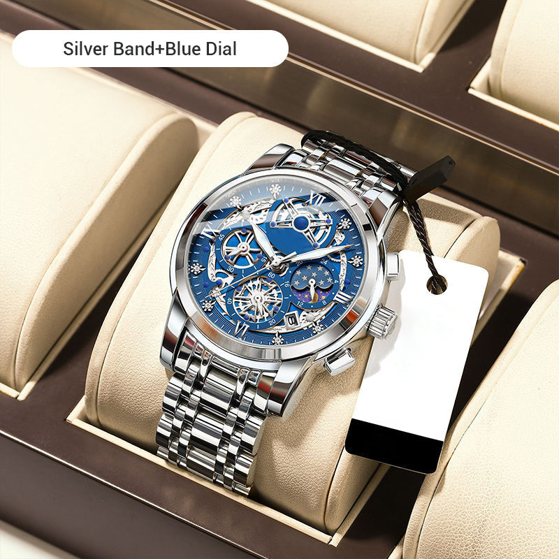 ⌚2025 Skelettierte Herrenuhr - Modische Armbanduhr 💎