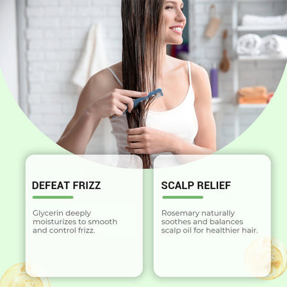 ✨Black-Friday-Mega-Angebot – 50 % Rabatt✨Rosmarin Hydrolysiertes Keratin Shampoo