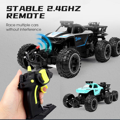 6-Wheel Remote Control Truck Off Road