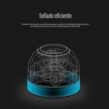 🎄 Silikondichtung für Wein-/Champagnerflaschen – Das perfekte Weihnachtsaccessoire 🥂