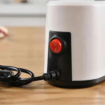 🍳 Keine stumpfen Messer mehr! Professioneller elektrischer Messerschleifer – Messer in 10 Sekunden scharf & schutzend