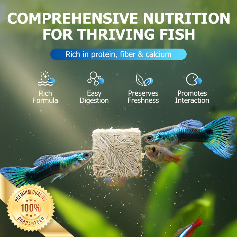 Stick-On High-Protein Freeze-Dried Tubifex Worms