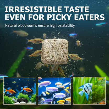 Stick-On High-Protein Freeze-Dried Tubifex Worms