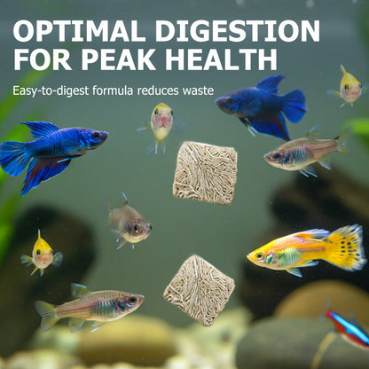 Stick-On High-Protein Freeze-Dried Tubifex Worms