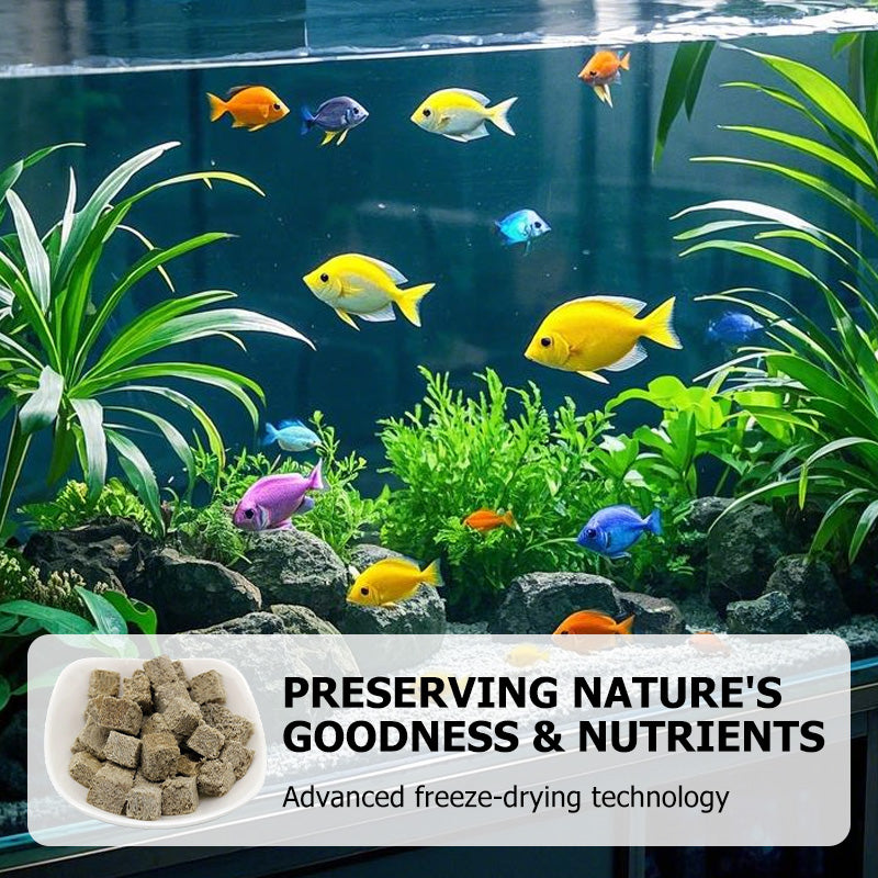 Stick-On High-Protein Freeze-Dried Tubifex Worms