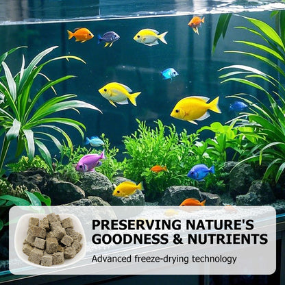 Stick-On High-Protein Freeze-Dried Tubifex Worms