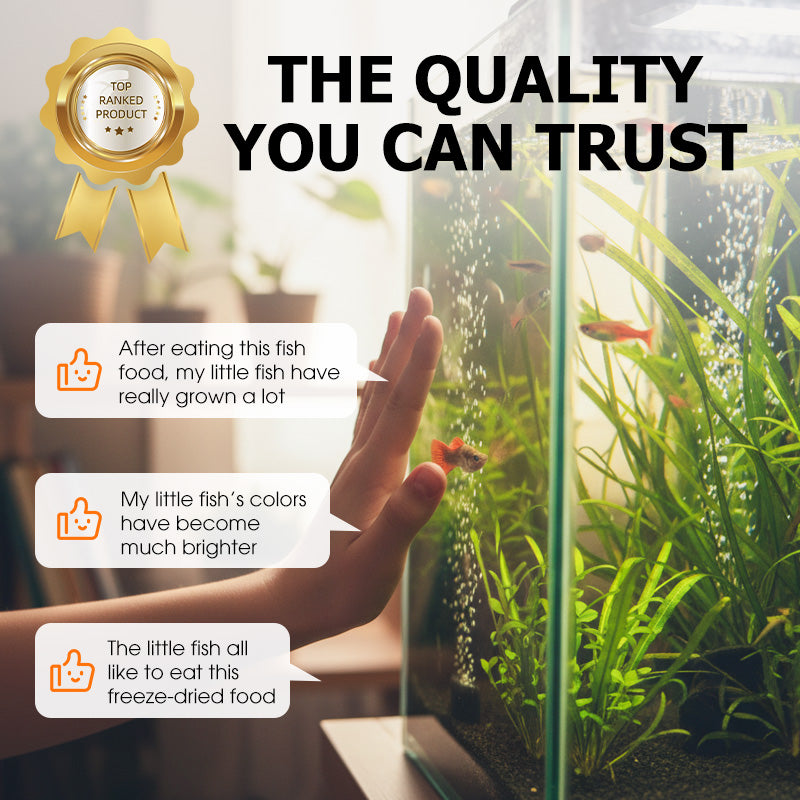 Stick-On High-Protein Freeze-Dried Tubifex Worms