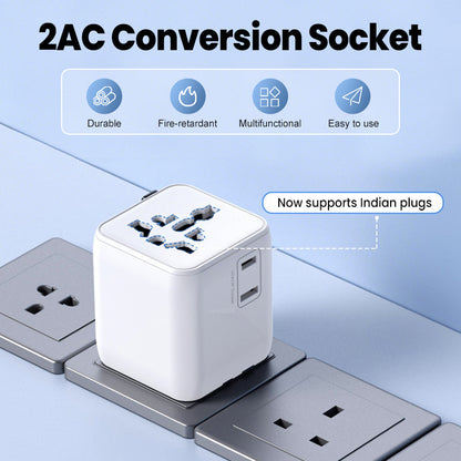 Portable Universal World Travel Adapter