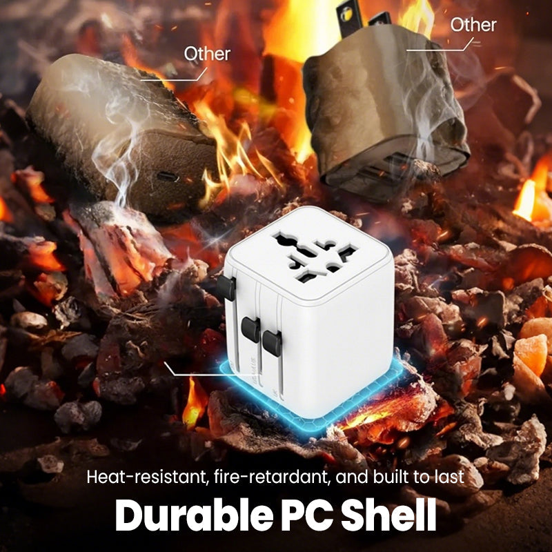 Portable Universal World Travel Adapter
