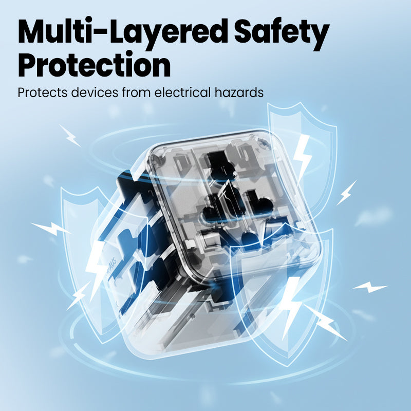 Portable Universal World Travel Adapter