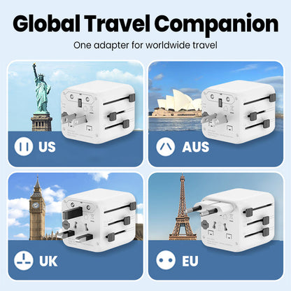Portable Universal World Travel Adapter