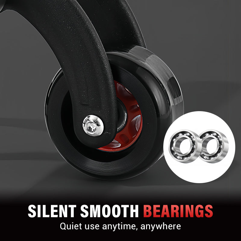 3-Wheel Ab Roller with Knee Pad