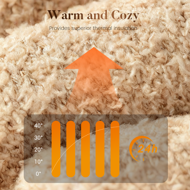 🔥Solange der Vorrat reicht 40 % Rabatt!🎉Kuschelige Thermosocken über dem Knie