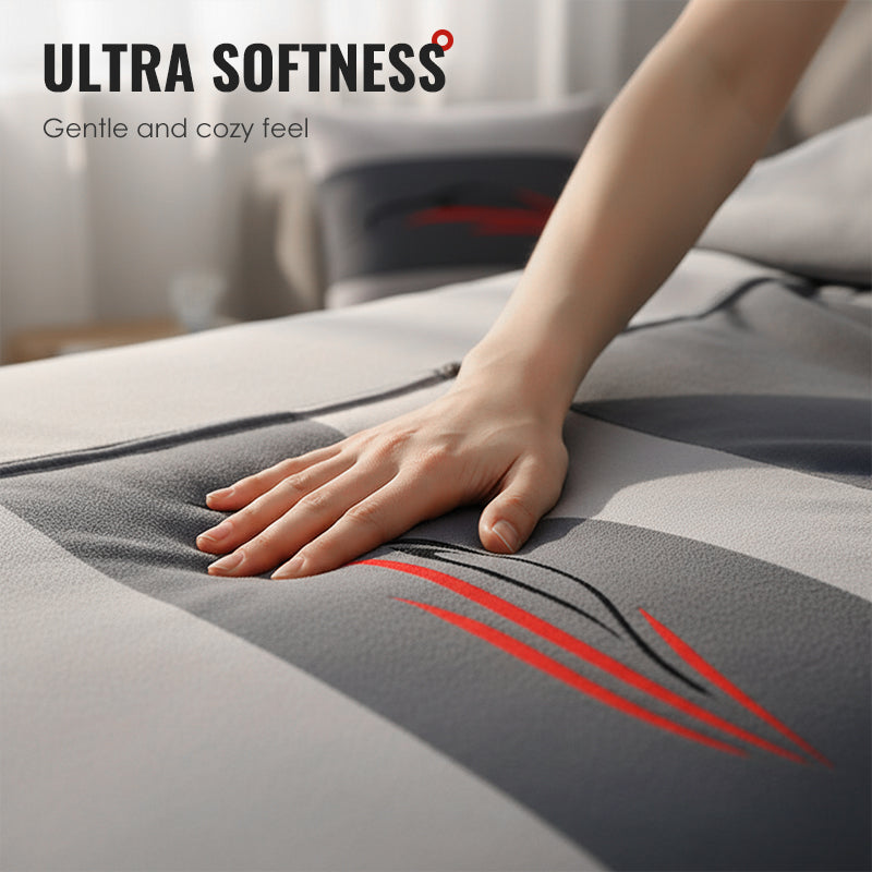 2-in-1 multifunktionales kuscheliges Kissen und Steppdecke