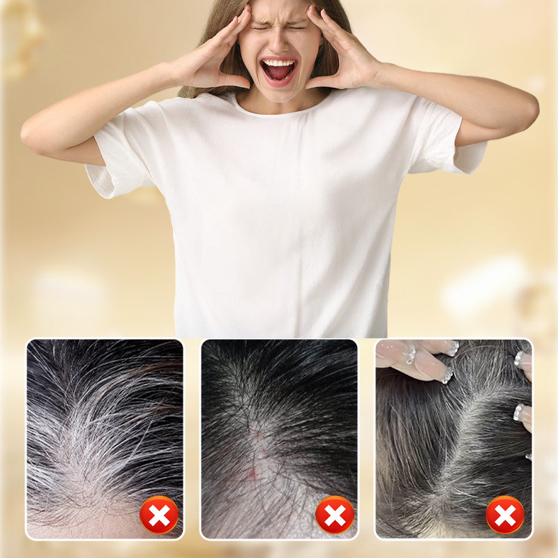 💥 Schnell, Einfach, Natürlich – Hol dir 3, zahl nur 2! 2-in-1 Haarfarben-Stift