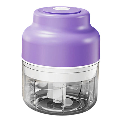 Electric Mini Garlic Chopper Set