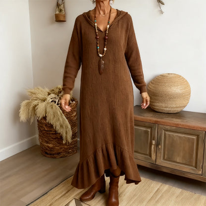 Women’s Casual Hooded Knit Dress