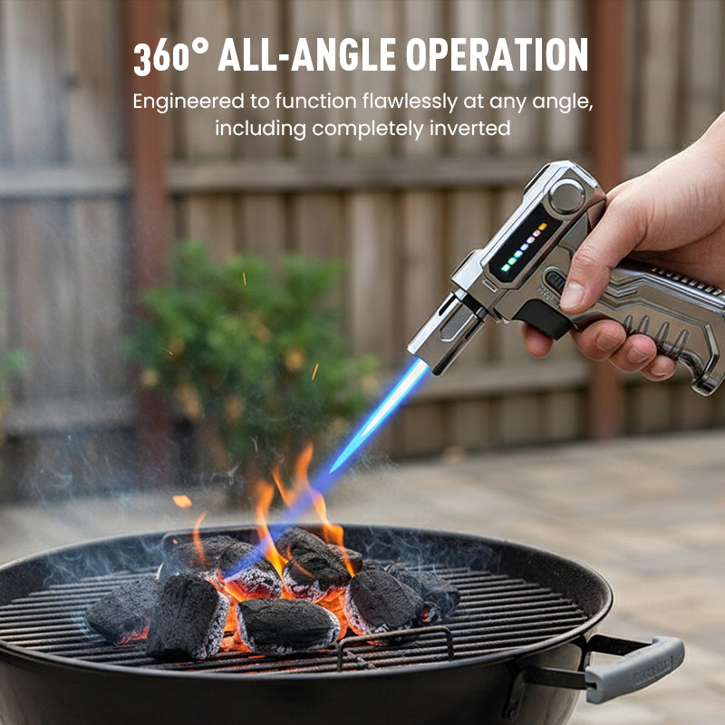 Refillable Adjustable Butane Torch Lighter