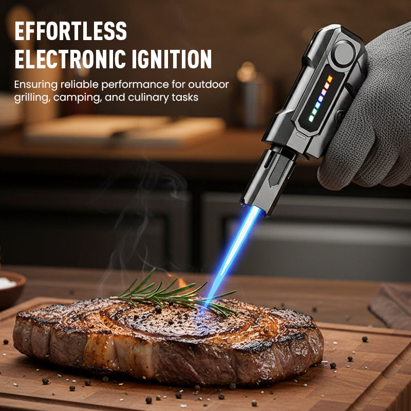 Refillable Adjustable Butane Torch Lighter