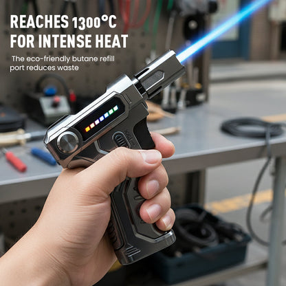 Refillable Adjustable Butane Torch Lighter