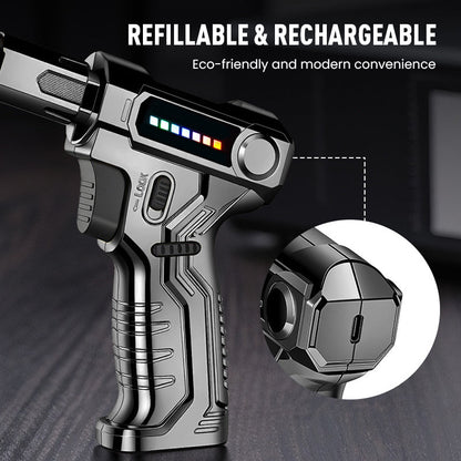 Refillable Adjustable Butane Torch Lighter