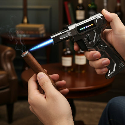 Refillable Adjustable Butane Torch Lighter