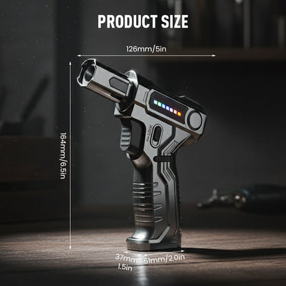 Refillable Adjustable Butane Torch Lighter