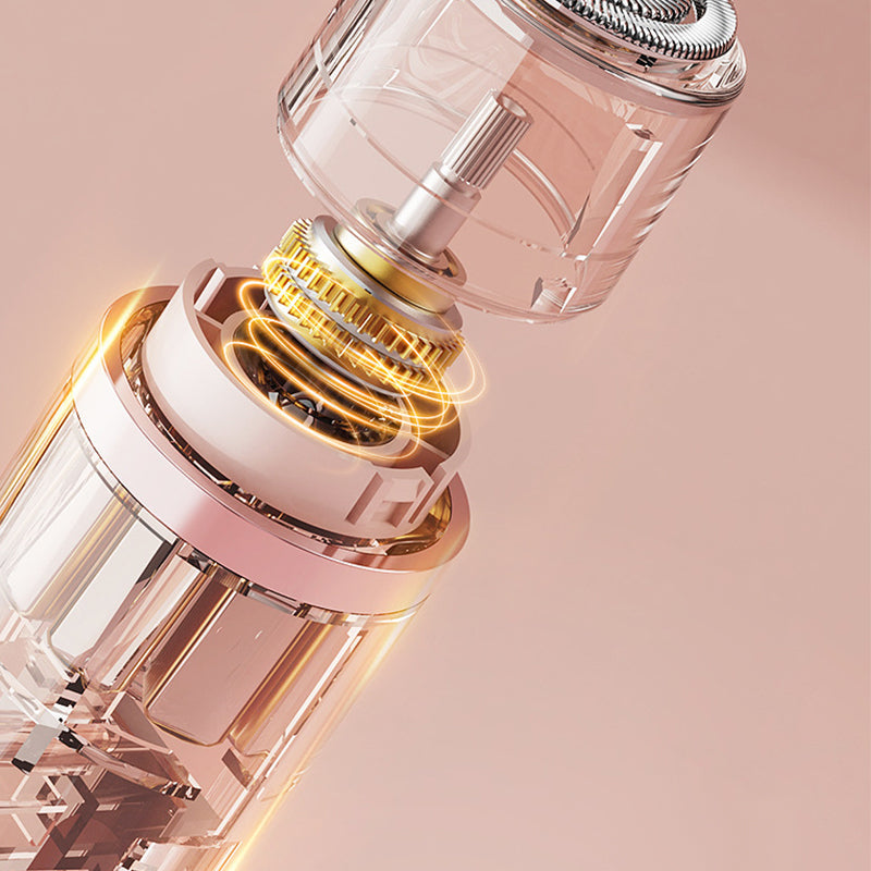 Universeller elektrischer schmerzfreier Doppelkopf-Haarrasierer