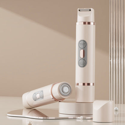 Universeller elektrischer schmerzfreier Doppelkopf-Haarrasierer