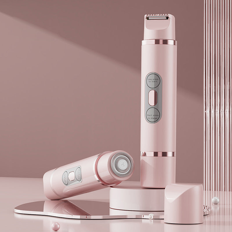 Universeller elektrischer schmerzfreier Doppelkopf-Haarrasierer