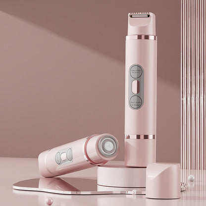 Universeller elektrischer schmerzfreier Doppelkopf-Haarrasierer