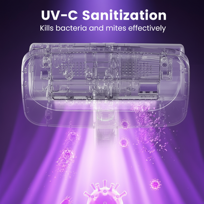 Multifunktionaler kabelloser Hand-Milbensauger mit UV-C-Lampe