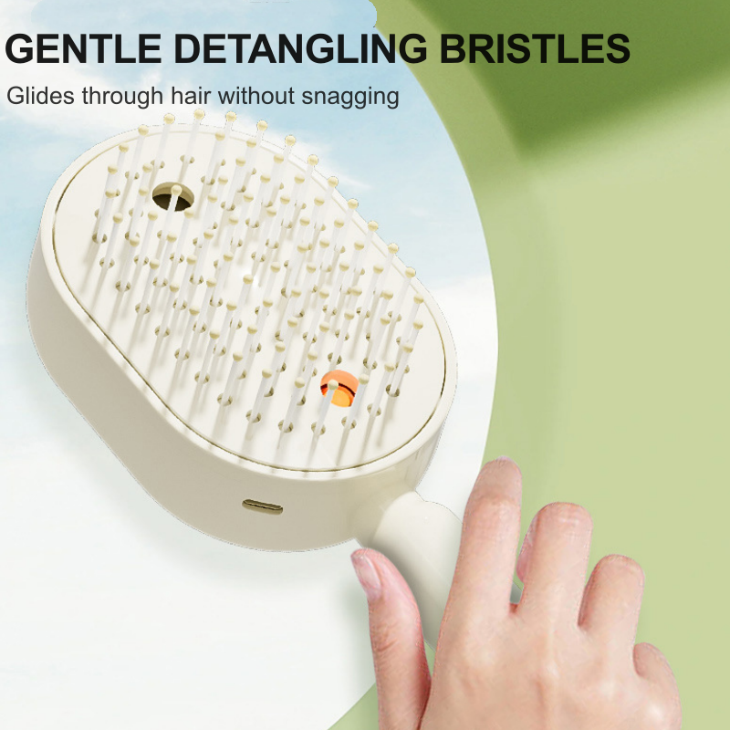 📢📢49% OFF!! ⏰✨Electric hairbrush with spray and massage🔥