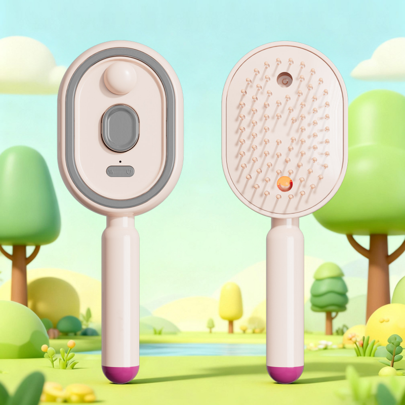 📢📢49% OFF!! ⏰✨Electric hairbrush with spray and massage🔥