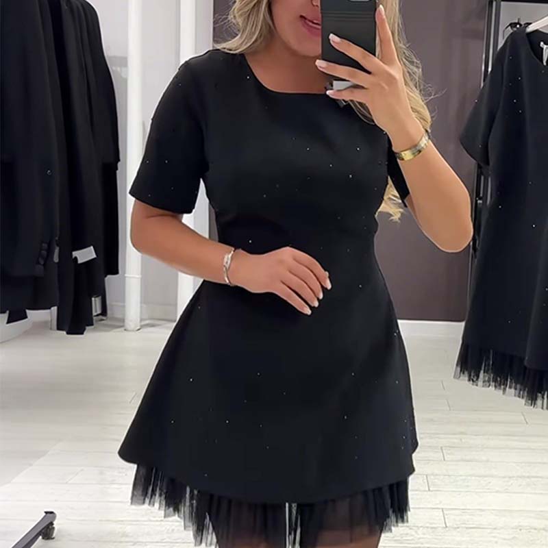 Schwierigkeiten, Ihre Figur zu betonen? Dieses A-Linien-Kleid zaubert sofort eine traumhafte Silhouette!💃✨
